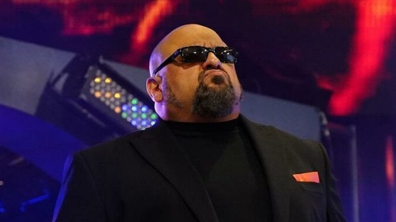 Taz with a mean face