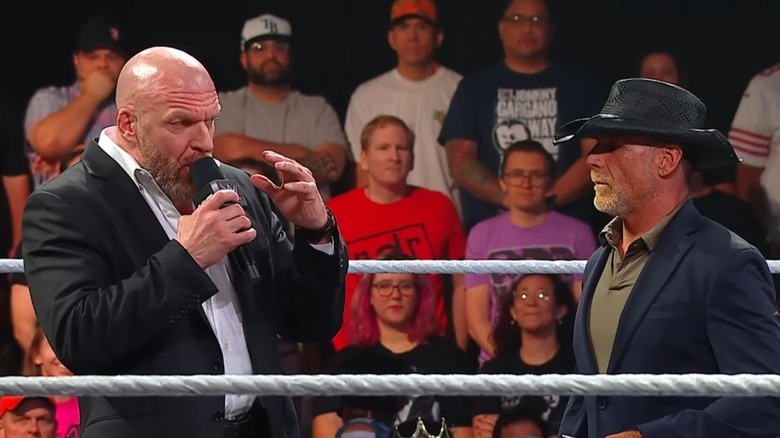 Triple H and Shawn Michaels on WWE NXT