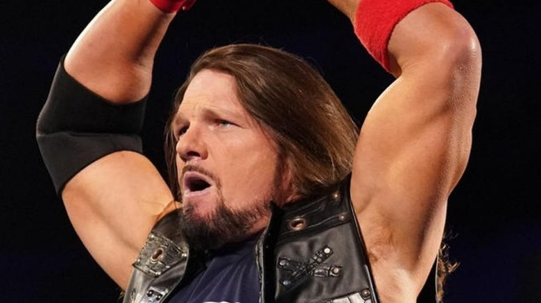 AJ Styles posing