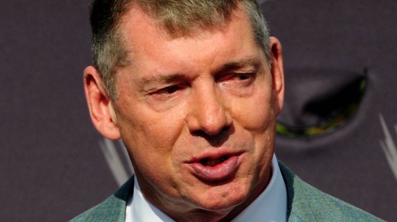 Vince McMahon talking