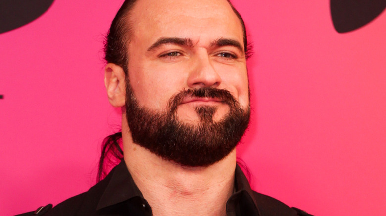 Drew McIntyre smirking 