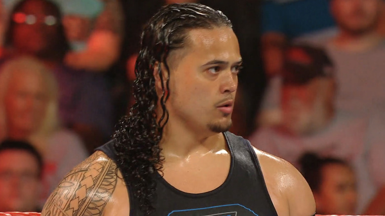 Lance Anoa'i during his one main roster WWE appearance