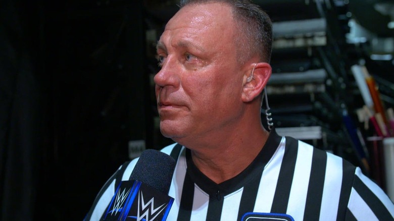 Mike Chioda being interviewed
