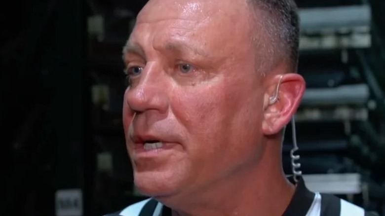 Mike Chioda Backstage At A WWE Show