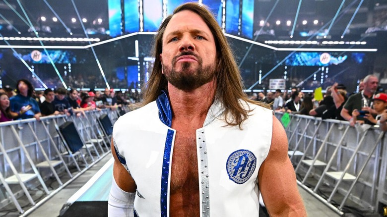 AJ Styles at WrestleMania 41