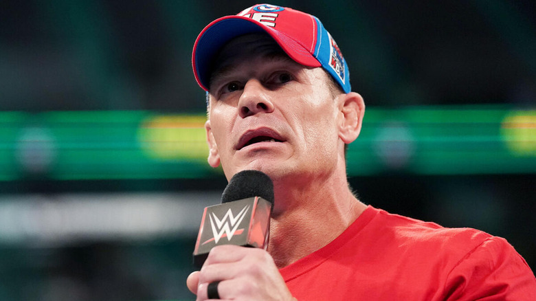 John Cena talking