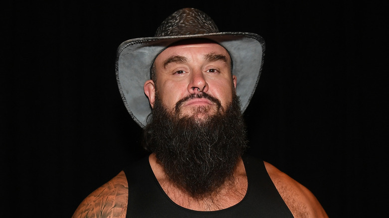 Braun Strowman in a cowboy hat