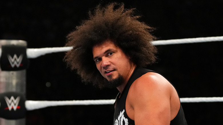 Carlito in a WWE ring