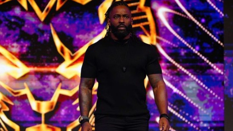 Cedric Alexander staring