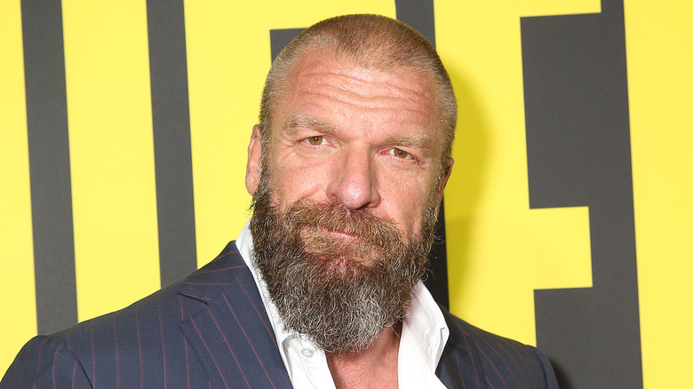 Paul "Triple H" Levesque smiling