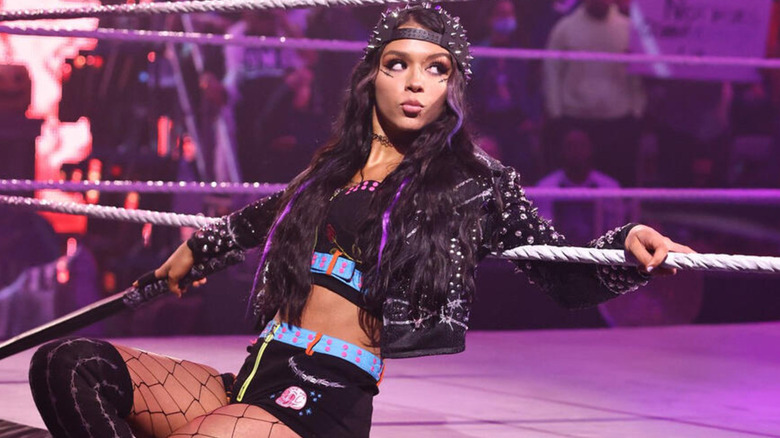 Cora Jade in WWE ring