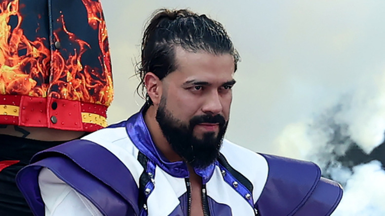 Andrade, patiently waiting for his non-compete to expire