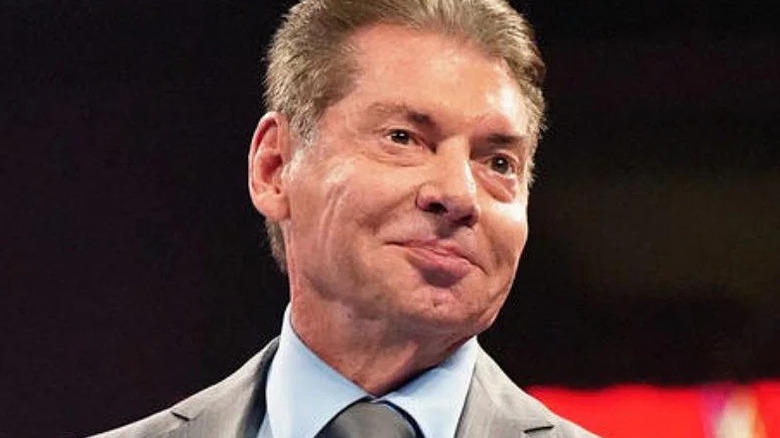 Vince McMahon smiling