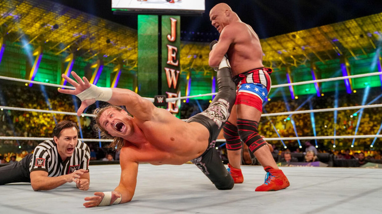 Dolph Ziggler vs. Kurt Angle at Crown Jewel