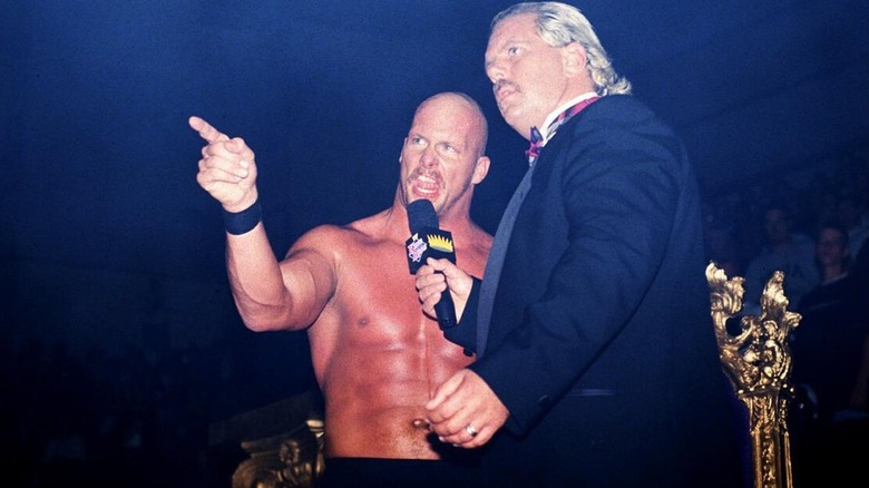 Stone Cold Steve Austin during his iconic 