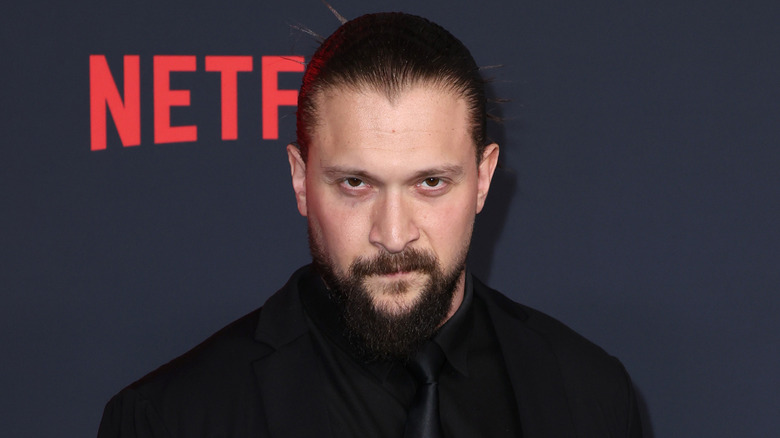 Karrion Kross AKA Killer Kross at a Netflix promo event