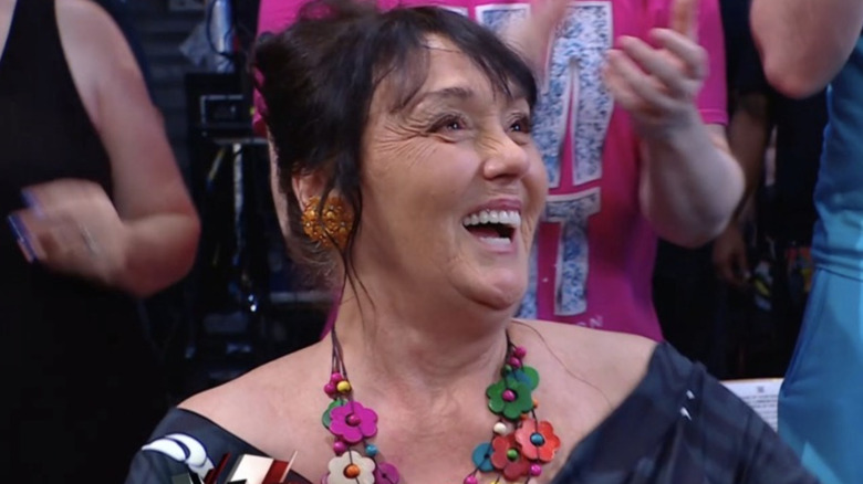 Leilani Kai is smiling