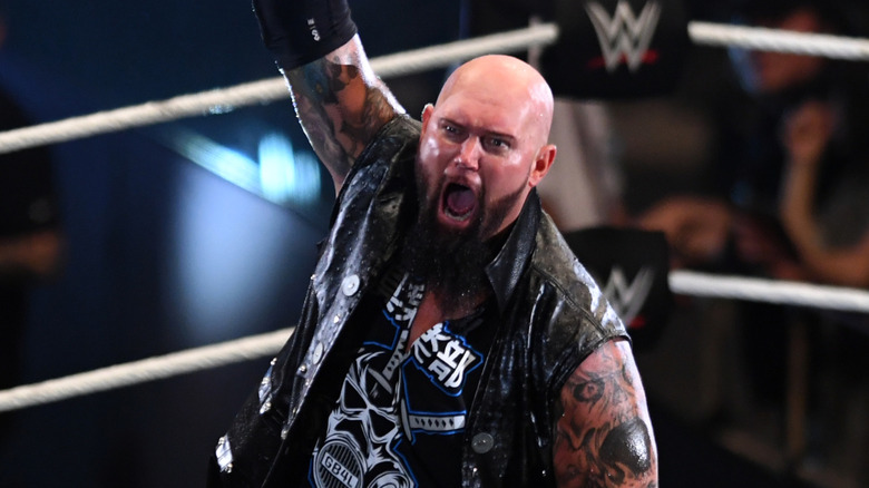Luke Gallows enters the ring during the WWE Live Tokyo at Ryogoku Kokugikan on June 28, 2019