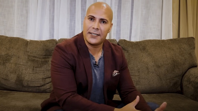 Maven Huffman during an episode of his YouTube channel.