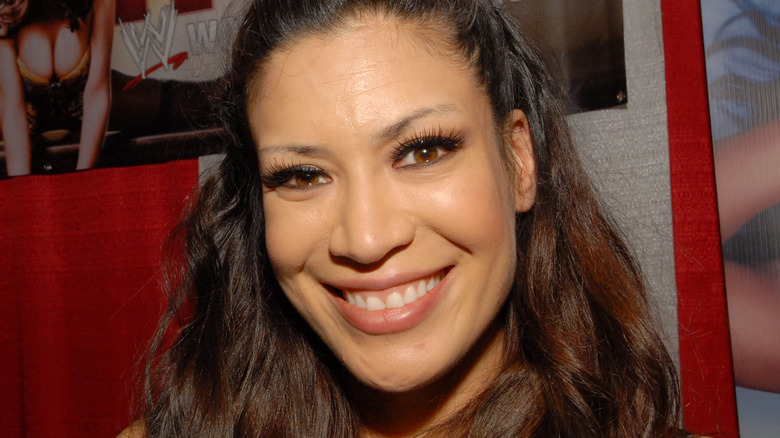 Melina smiling 