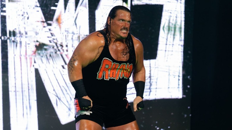 Rhyno making his entrance