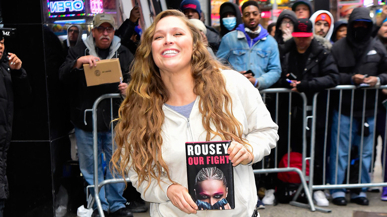 Ronda Rousey smiling