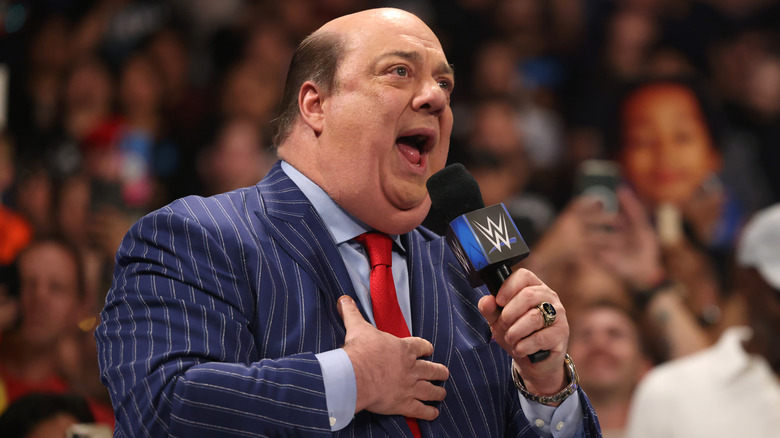Paul Heyman speaking