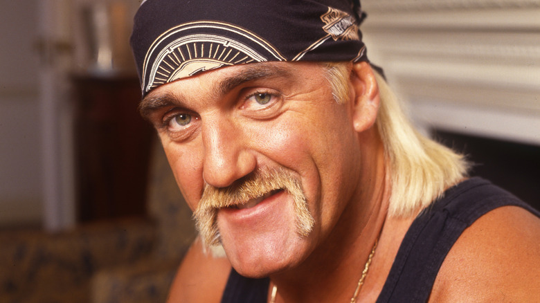 Hulk Hogan at the Grosvenor House Hotel on Park Lane