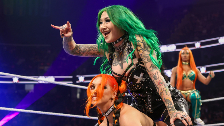 Shotzi Blackheart with Gigi Dolin