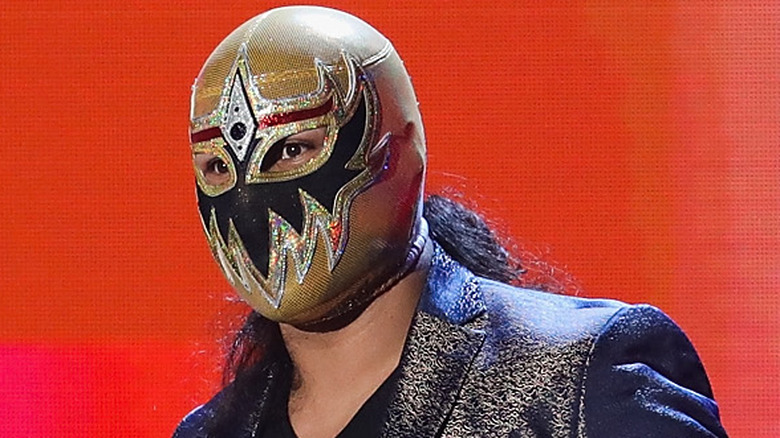 Mascara Dorada at an event