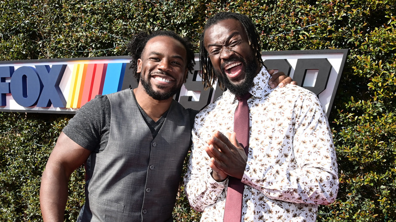 New Day learning they're on the Jericho Cruise