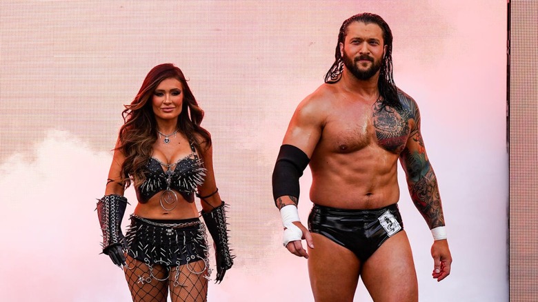 Scarlett and Karrion Kross in WWE