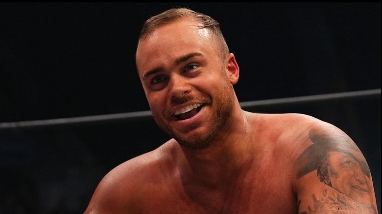 Austin Gunn During A Match On AEW Dark