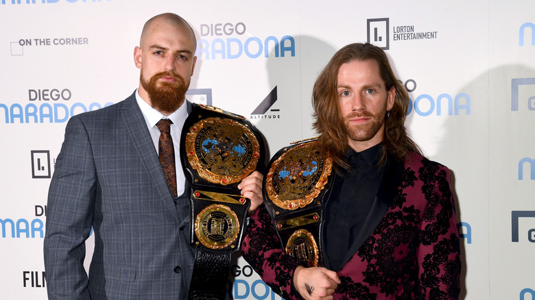 Zack Gibson and James Drake, looking more dapper than grizzled