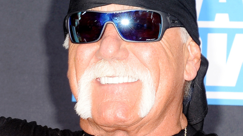 Hulk Hogan smiling