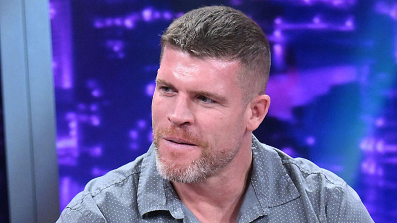 Steve Maclin seen during a segment of 