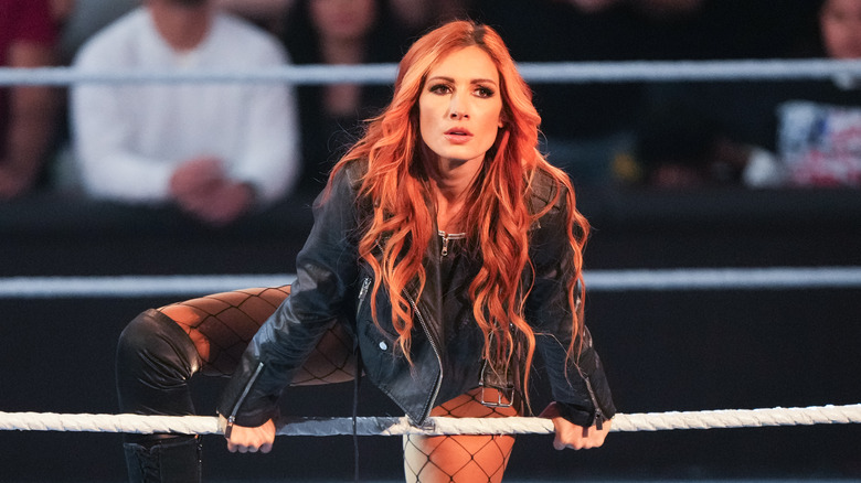 Becky Lynch in the ring
