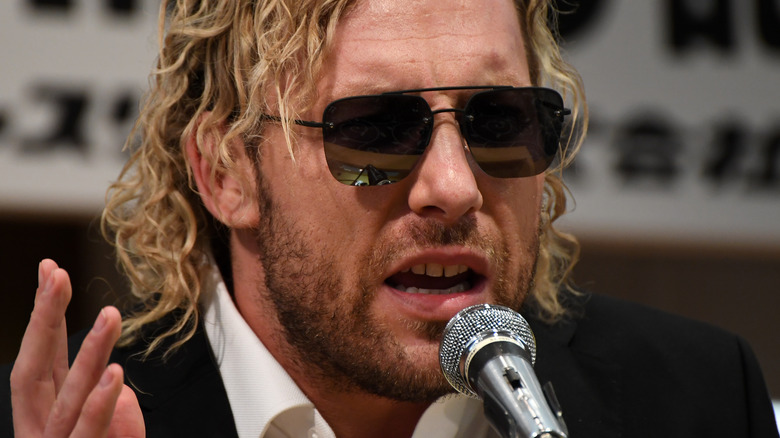 Kenny Omega talking