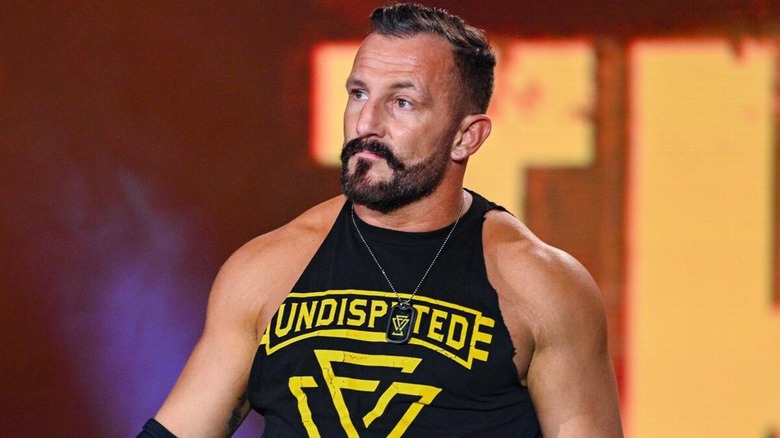 Bobby Fish making his way to the ring during the April 1st, 2020 episode of 