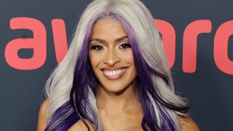 Zelina Vega smiling