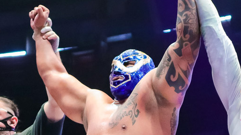 DMT Azul, in a simpler time when he worked with CMLL and didn't brawl with fans