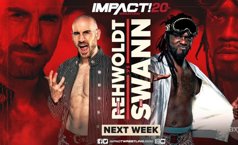 Impact Wrestling Match: Rich Swann vs. Matt Rehwoldt