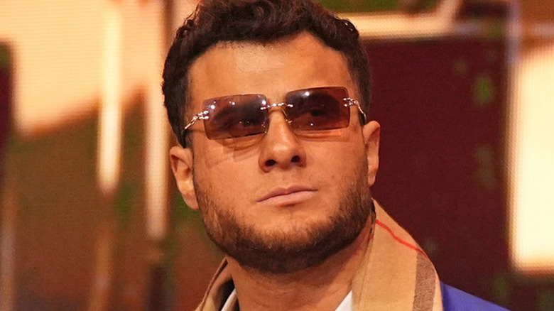 MJF wearing sunglasses