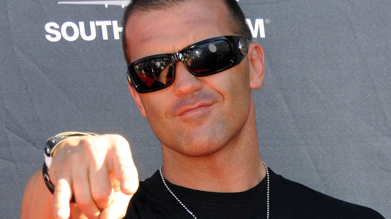 Frankie Kazarian posing