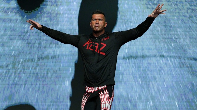 Frankie Kazarian entrance
