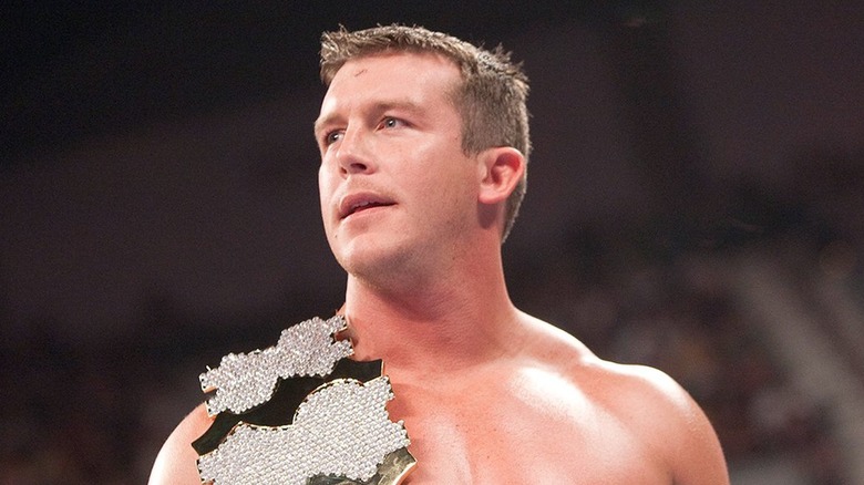 Ted DiBiase Jr with the Million Dollar Belt