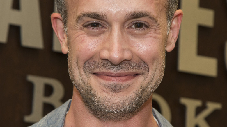 Freddie Prinze Jr. smiles