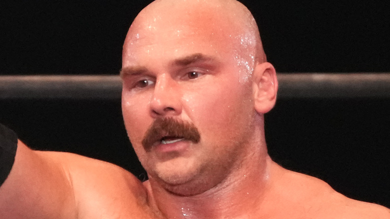 Harwood at an NJPW Event