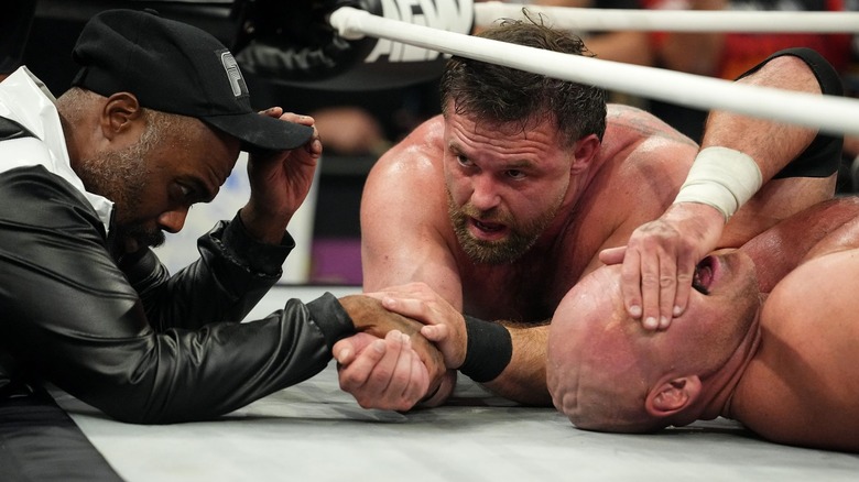 FTR in the corner with Stokely Hathaway