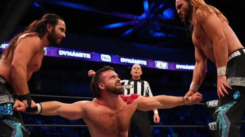 The Young Bucks and Cash Wheeler on AEW Dynamite